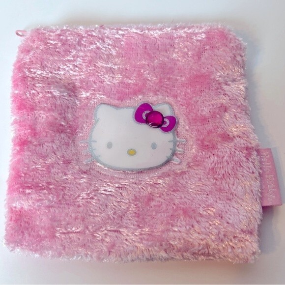 Sanrio Hello Kitty  Zippered Mini Pouch Pink - Picture 1 of 3
